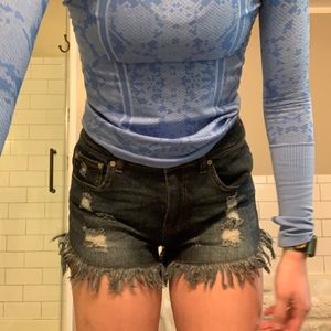 Altar’d State Jean Shorts